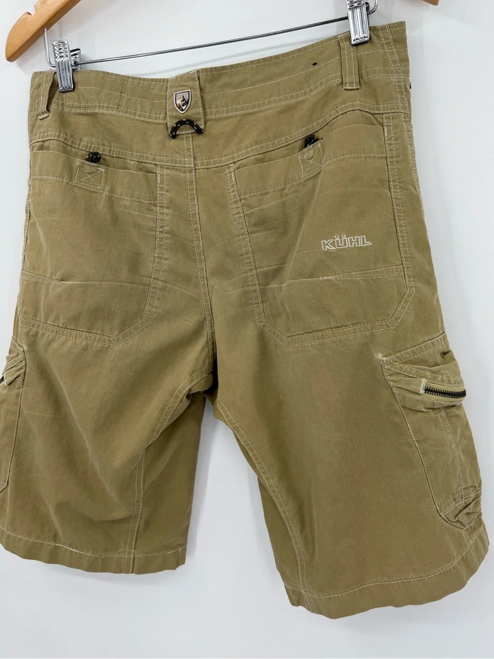 Men's Cargo Shorts - Olive Green